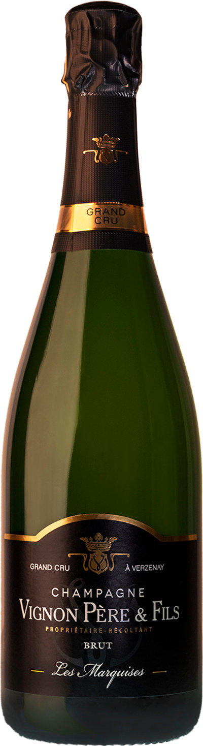Bollicine 1 bottiglia - Champagne Vignon pére et fils - Les Marquises - brut - grand cru