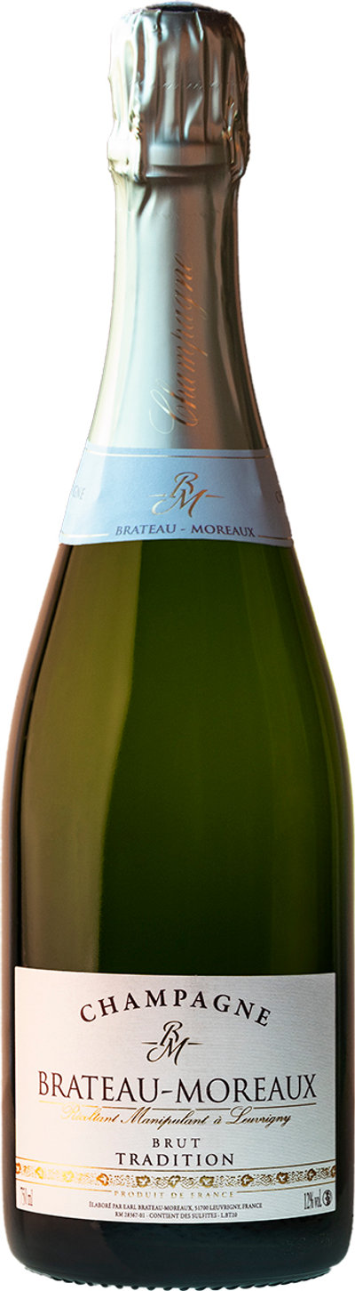 Bollicine 1 bottiglia - Champagne Brateau Moreaux - bn tradition - brut