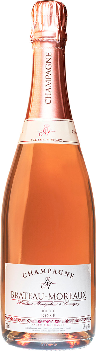 Bollicine 1 bottiglia - Champagne Brateau Moreaux - rose' - brut