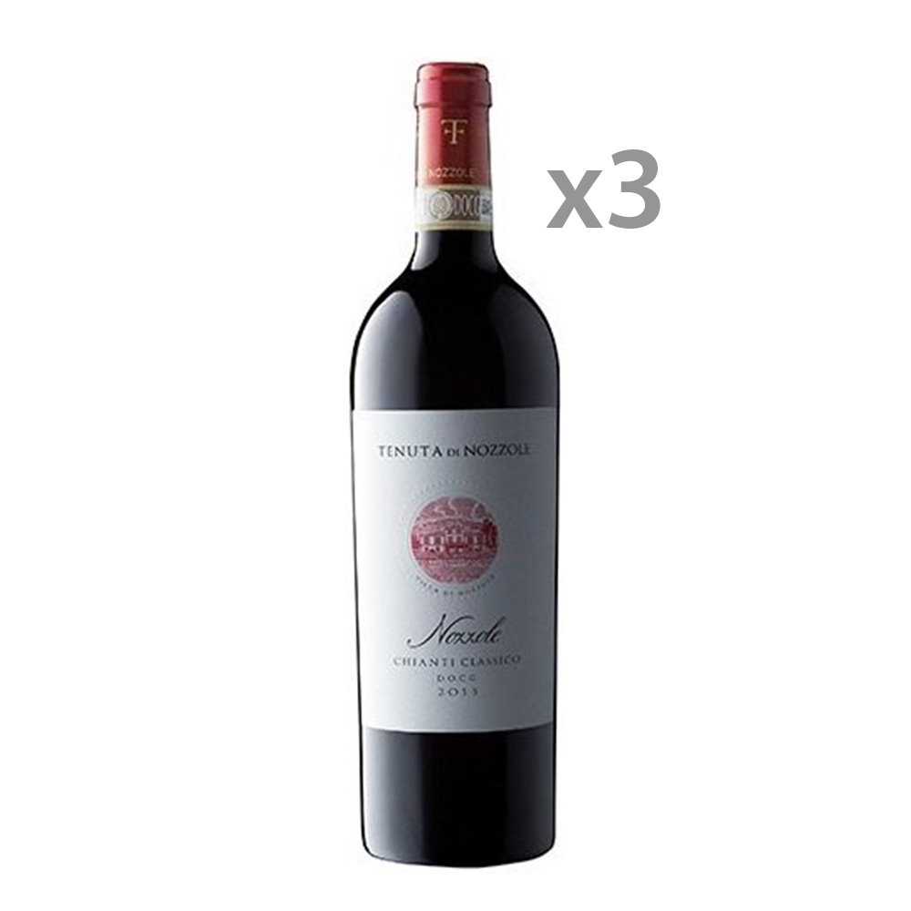 3 bottiglie - ''Nozzole'' Chianti DOCG Classico 2016 Folonari