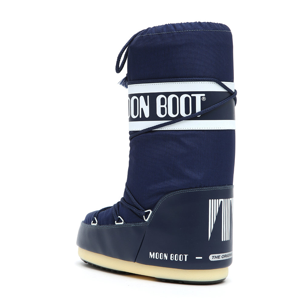 Botas de nieve unisex de nylon azul - Moon Boot - Compra en Ventis.