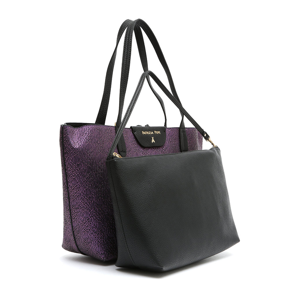 Borsa shopper Patrizia Pepe reversibile - Patrizia Pepe - Acheter sur  Ventis.