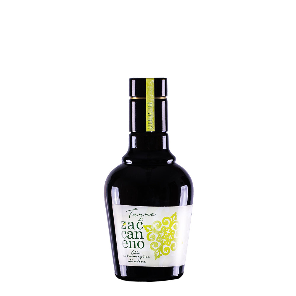 3 bottiglie miste da 250 ml: Olio EVO blend filtrato IGP Sicilia - Olio EVO monocultivar Biancolilla - Olio EVO monocultivar Nocellara del Belice