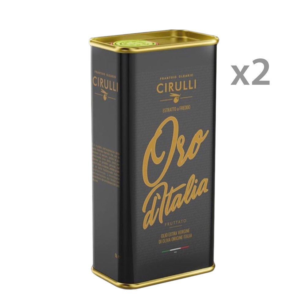 2 lattine 3 lt - Olio EVO ''Oro d'Italia''
