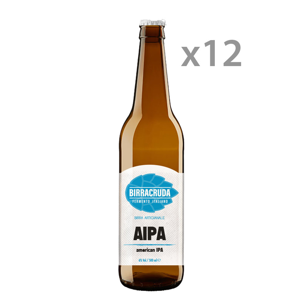 12 bottiglie - American IPA 50 cl