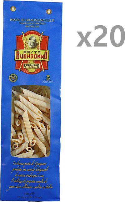 Grano Duro 20 confezioni - Pennette di Gragnano IGP 500 gr