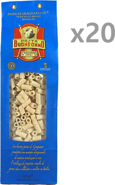 Grano Duro 20 confezioni - Tubettini di Gragnano IGP 500 gr