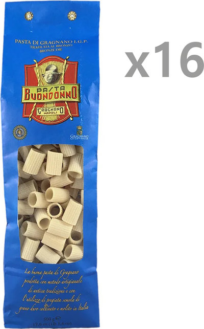 Grano Duro 16 confezioni - Tubettoni di Gragnano IGP 500 gr