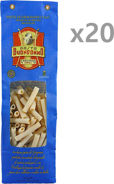 Grano Duro 20 confezioni - Maccheroncini di Gragnano IGP 500 gr