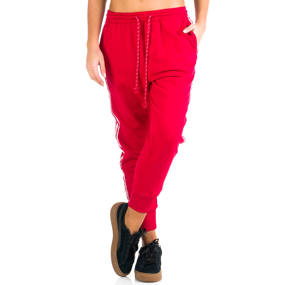 Pantaloni sportivi rossi - SIMONA SOLE