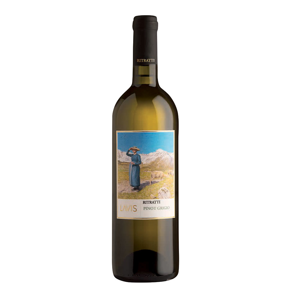1 bottiglia - Ritratti Pinot Grigio Trentino DOC 2017