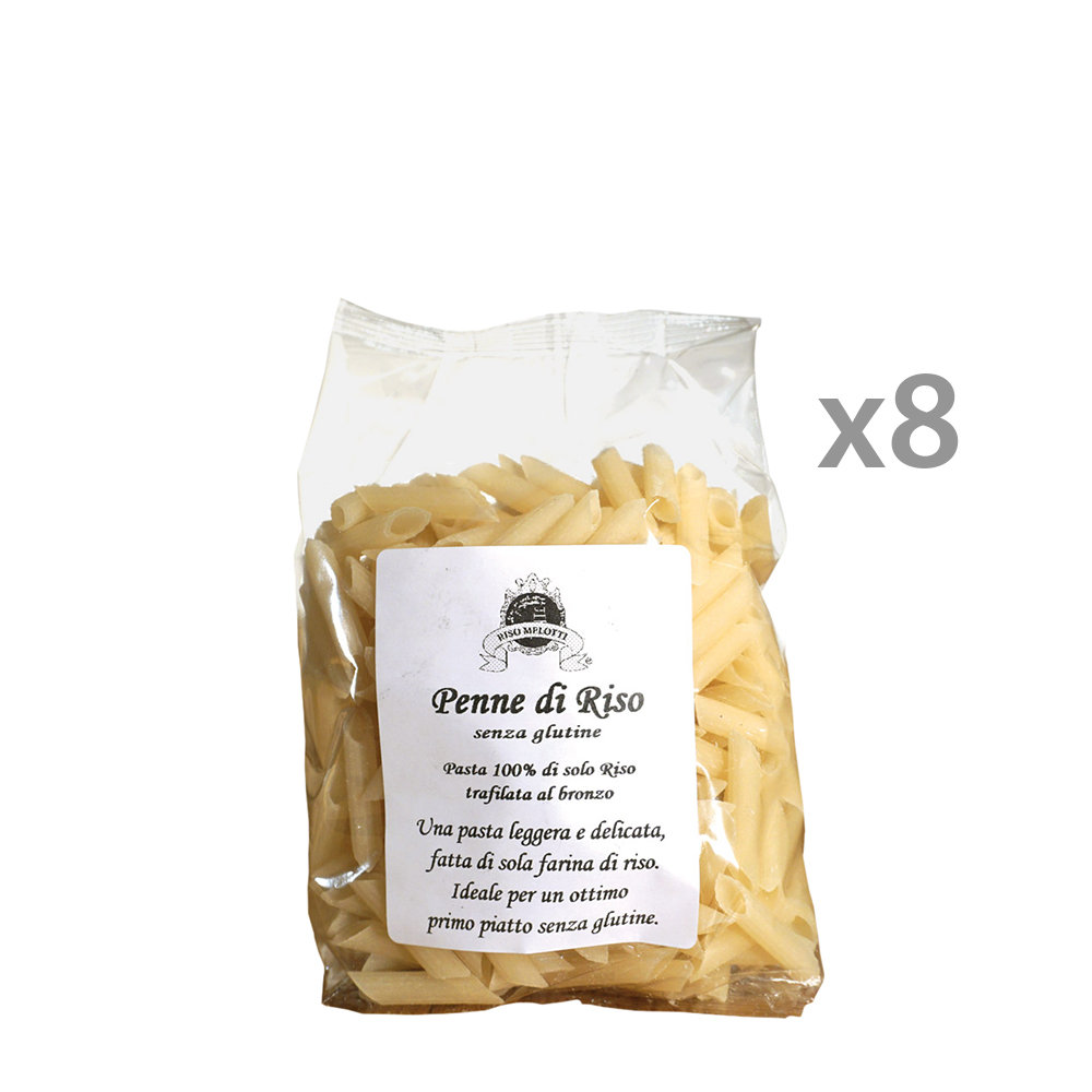 8 confezioni - Penne di Riso 500 gr