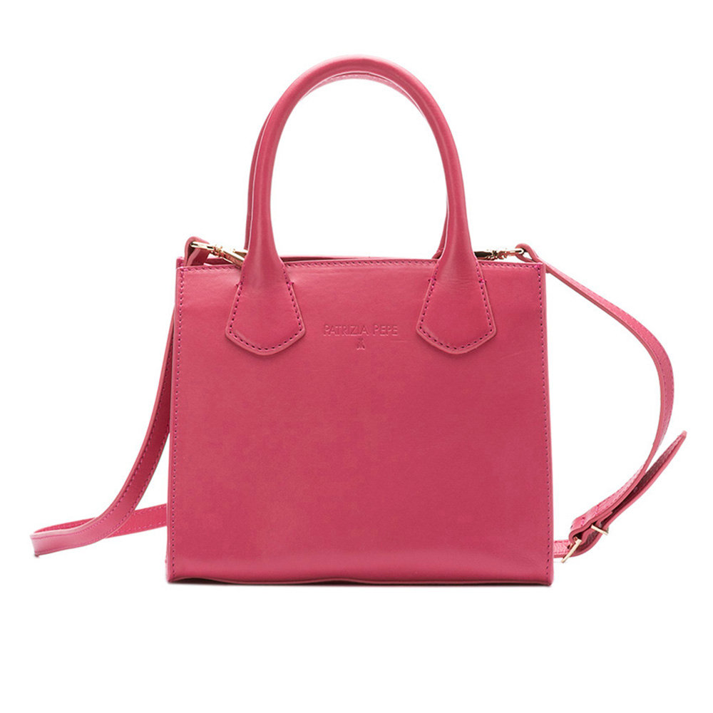 Borsa a mano Patrizia Pepe rosa shocking - Patrizia Pepe - Acquista su  Ventis.