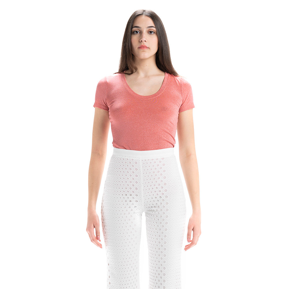 Pantaloni cropped in sangallo bianchi Patrizia Pepe - Patrizia Pepe -  Acquista su Ventis.