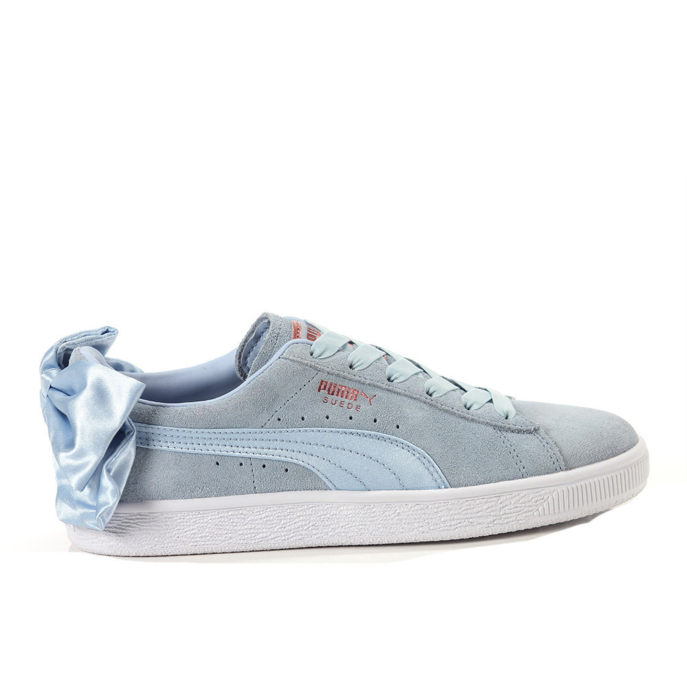 puma suede azzurre