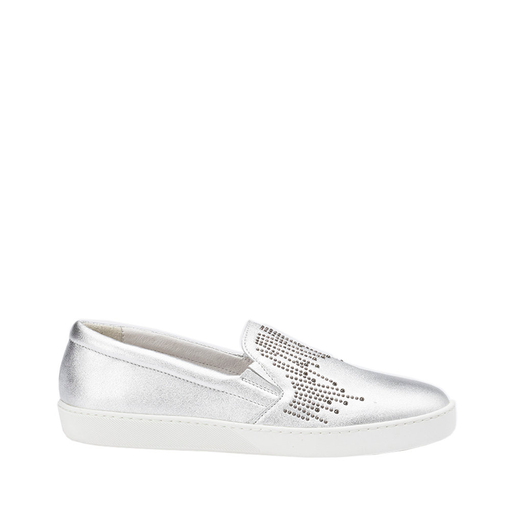 slip on argento