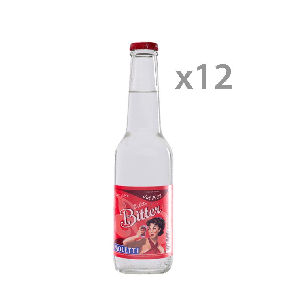 12 bottiglie - Bitter Bianco 0,25 lt