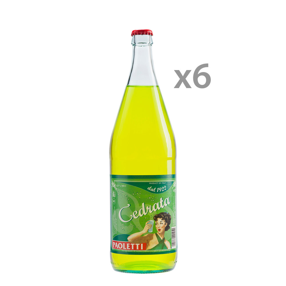 6 bottiglie - Cedrata 0,9 lt