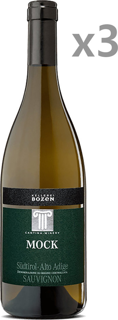 Vini bianchi 3 bottiglie - Sauvignon Mock DOC 2021