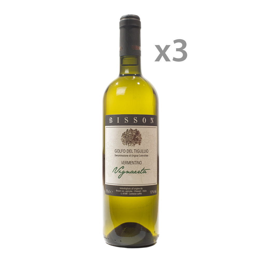 3 bottiglie - ''Vignerta'' Vermentino DOC 2018