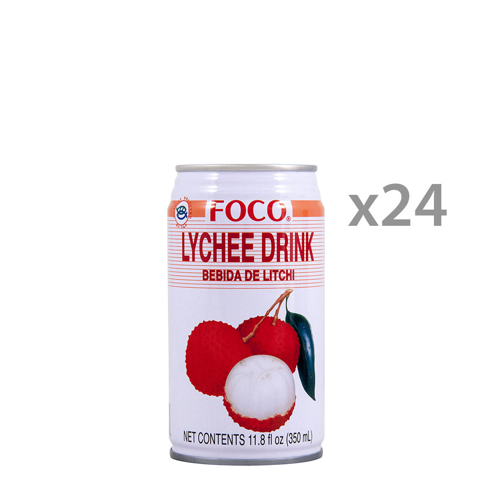 24 lattine - Foco Lychees Juice 350 ml