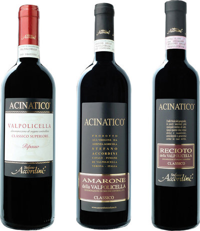 Vini rossi 3 bottiglie miste: Ripasso 2019 - Amarone 2018 - Recioto 2019