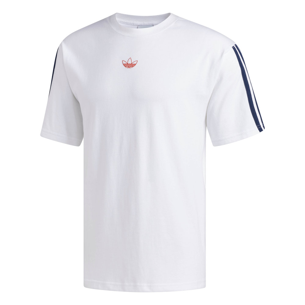 t shirt bianca adidas