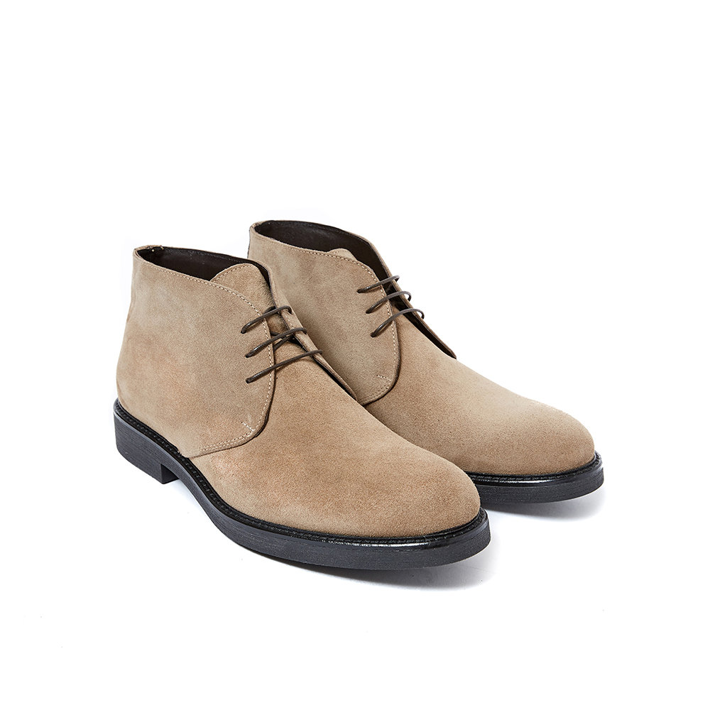 polacchine beige uomo