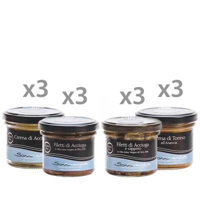 Selezioni miste Box 12 vasetti - Granmix 01