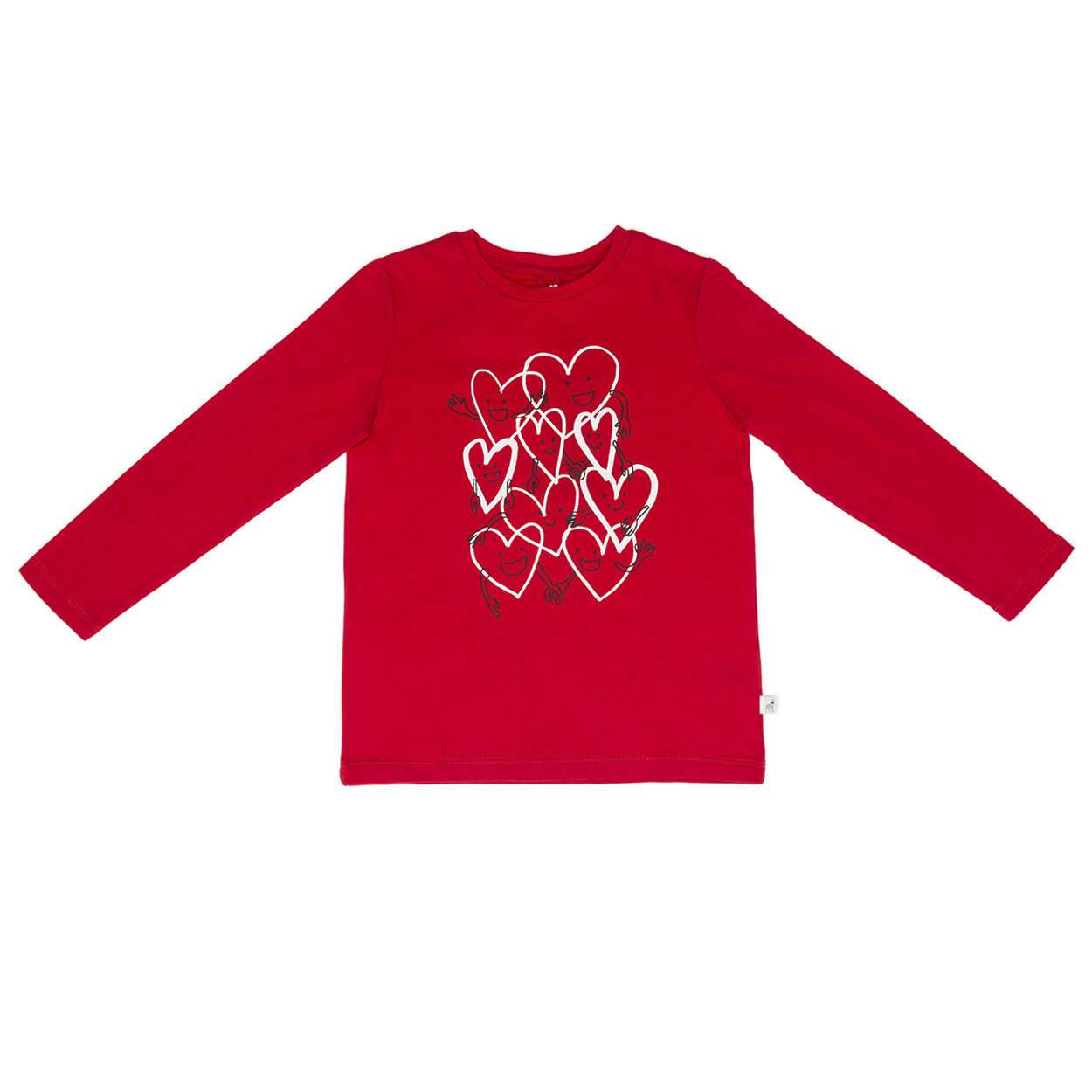 t shirt rossa bambina