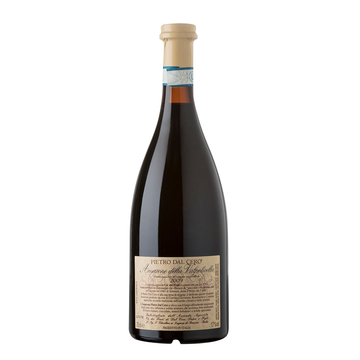 1 Bottiglia Pietro Dal Cero Amarone Della Valpolicella Docg 2009 Cà Dei Frati 