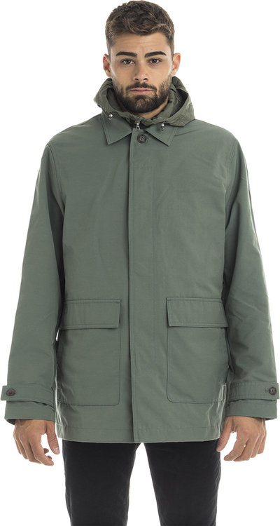 Giacche Giacca con gilet rimovibile verde salvia