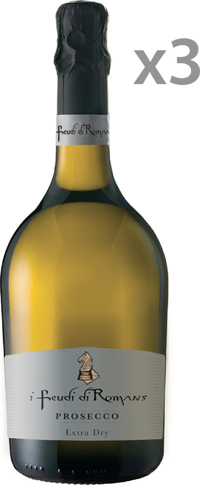 Bollicine 3 bottiglie - Prosecco Extra Dry DOC