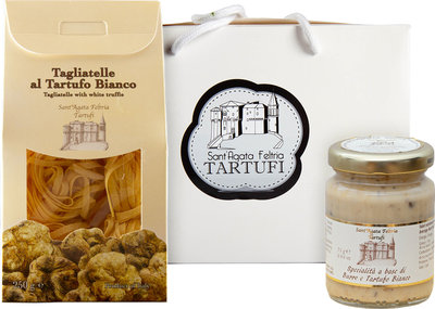 Prodotti al tartufo Box Degustazione "Una tagliatella per 2" - 3 prodotti al tartufo