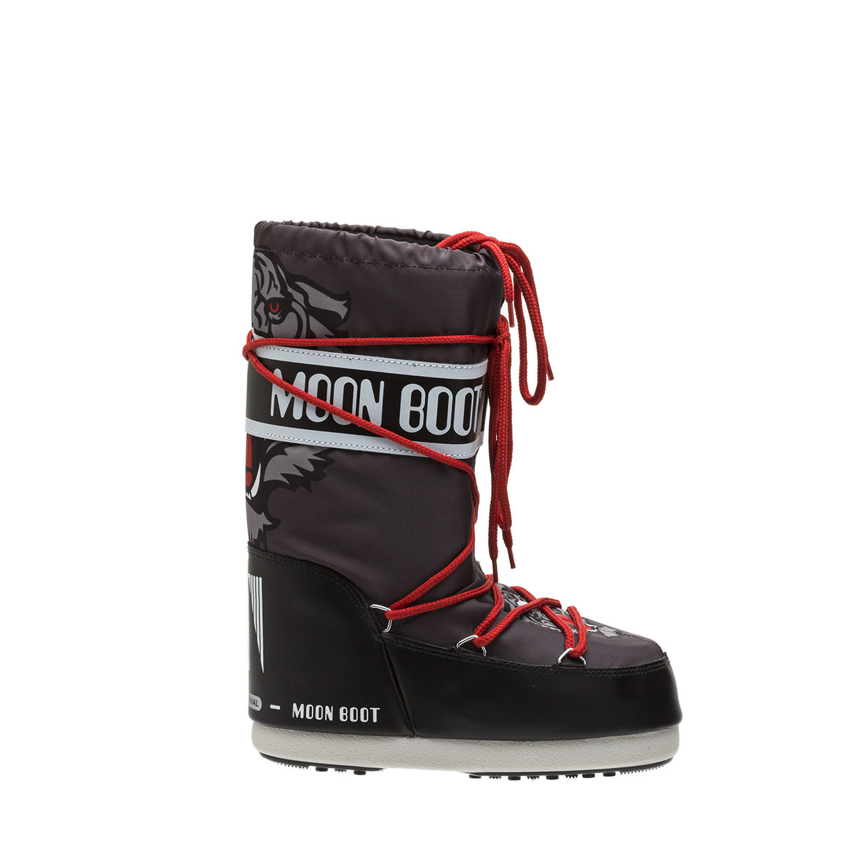Botas Jr boy tigre antracita y negras - Moon Boot - Compra en Ventis.