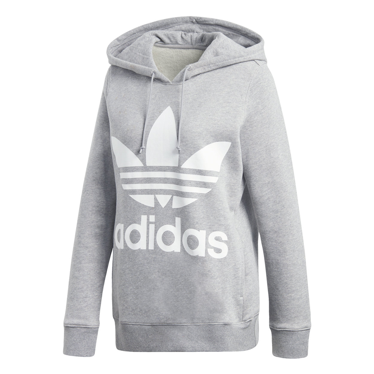 felpa grigia adidas