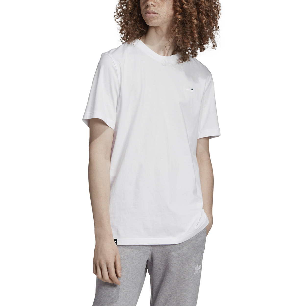 T-shirt Mini Embroidery Adidas bianca - ADIDAS - Acquista su Ventis.