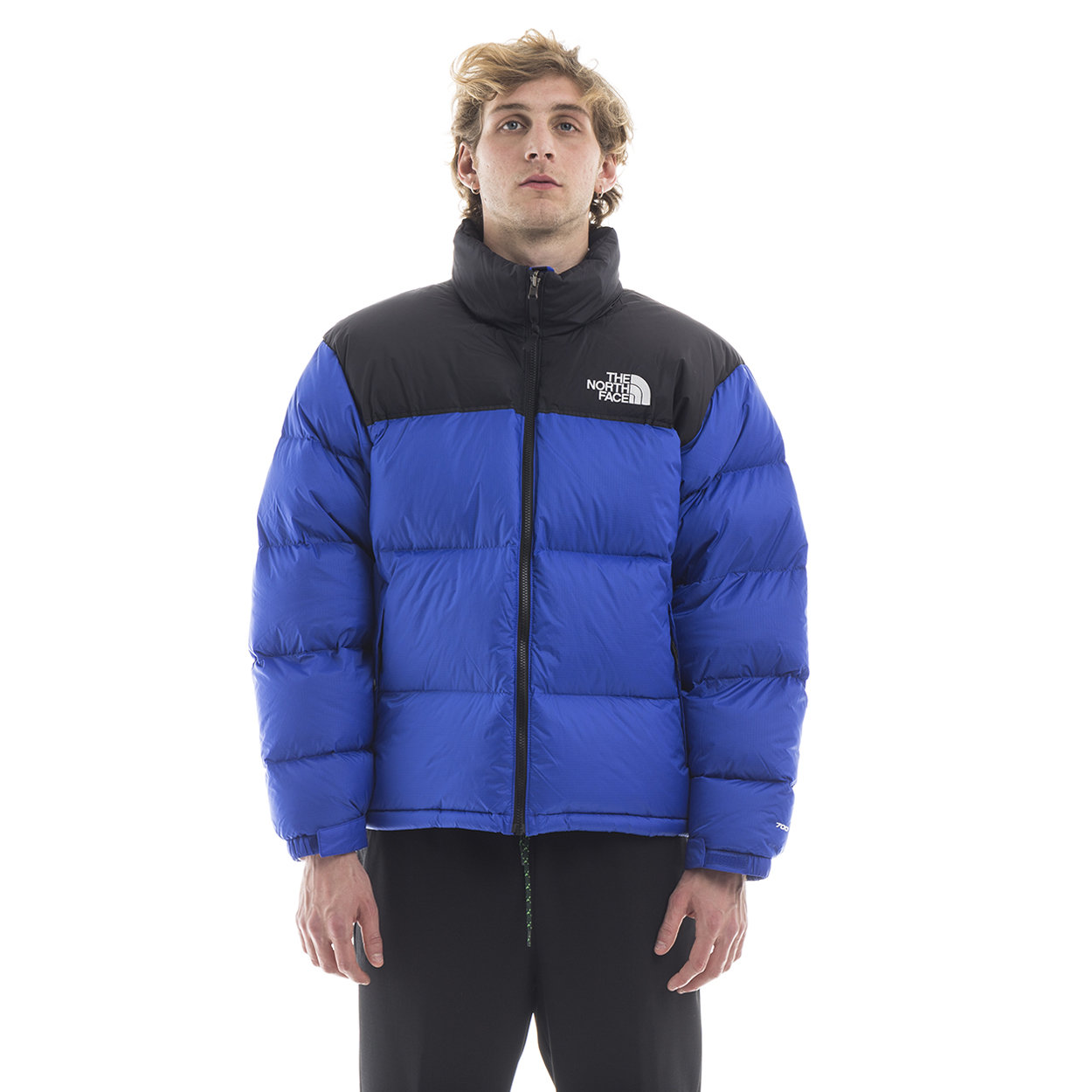 1996 Retro Nuptse blue and black jacket - The North Face