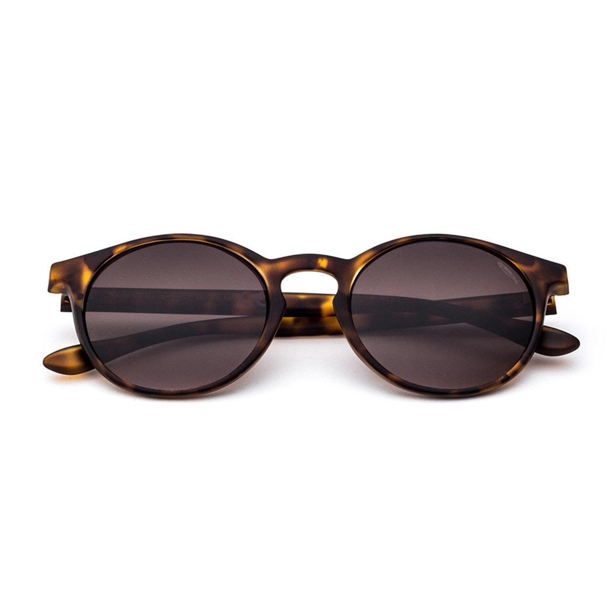 Gafas de sol Gilda lente marrón satinado carey oscuro - Saraghina