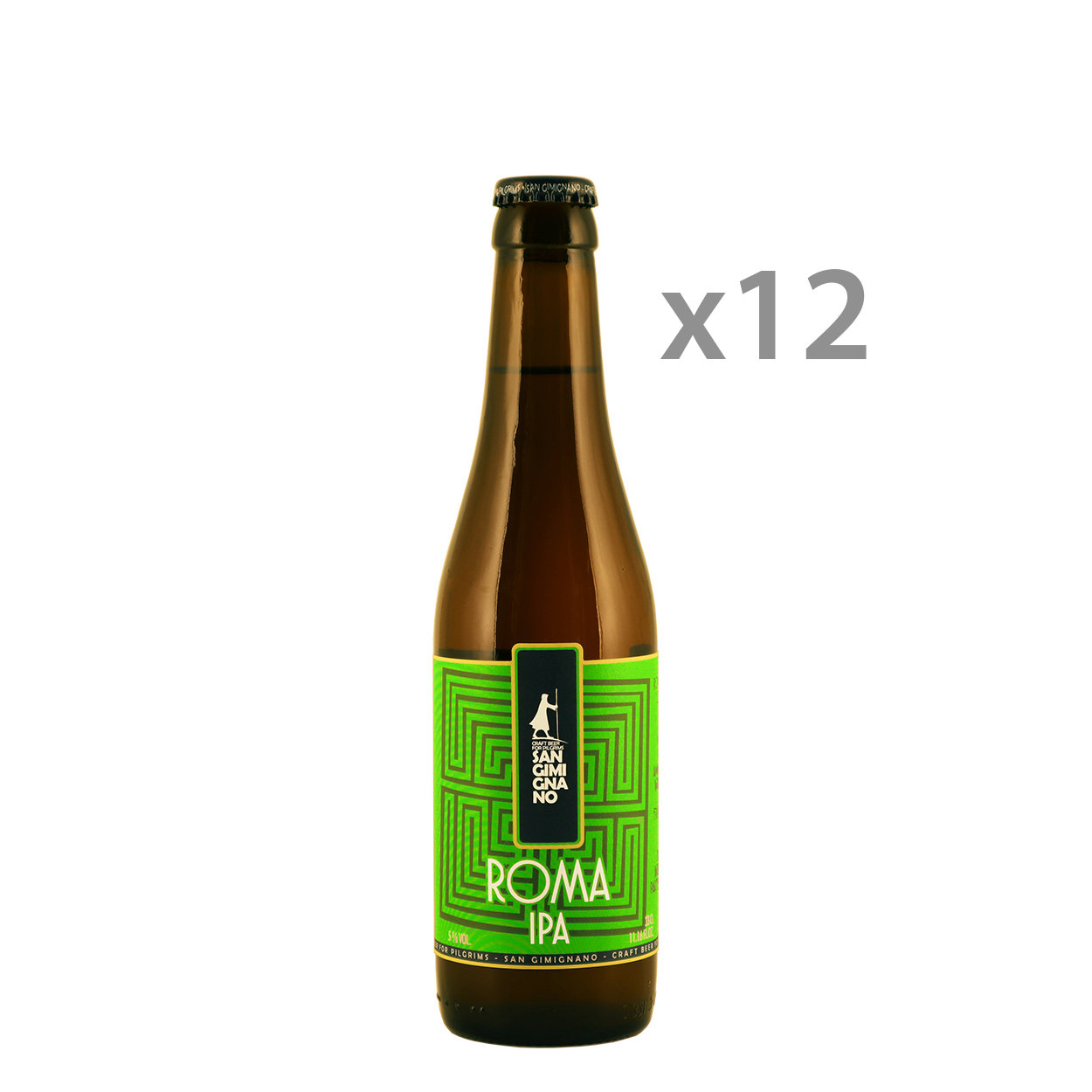 12 bottiglie 33 cl - Roma