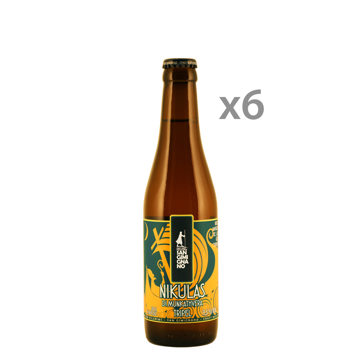 6 bottiglie 33 cl - Nikulas di Munkathverà