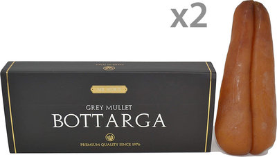 Bottarga 2 confezioni - Bottarga di Muggine Kosher Medium 120 gr