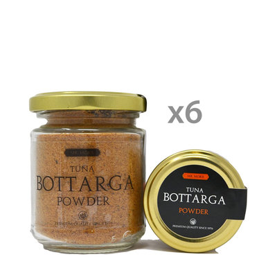 Selezioni miste 6 vasetti - Bottarga di Tonno Grattugiata Kosher in Vasetto Deluxe 50 gr