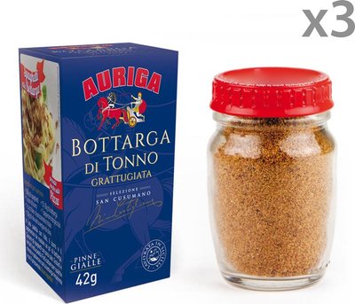 Bottarga 3 vasi 42 gr - Bottarga di Tonno grattuggiata