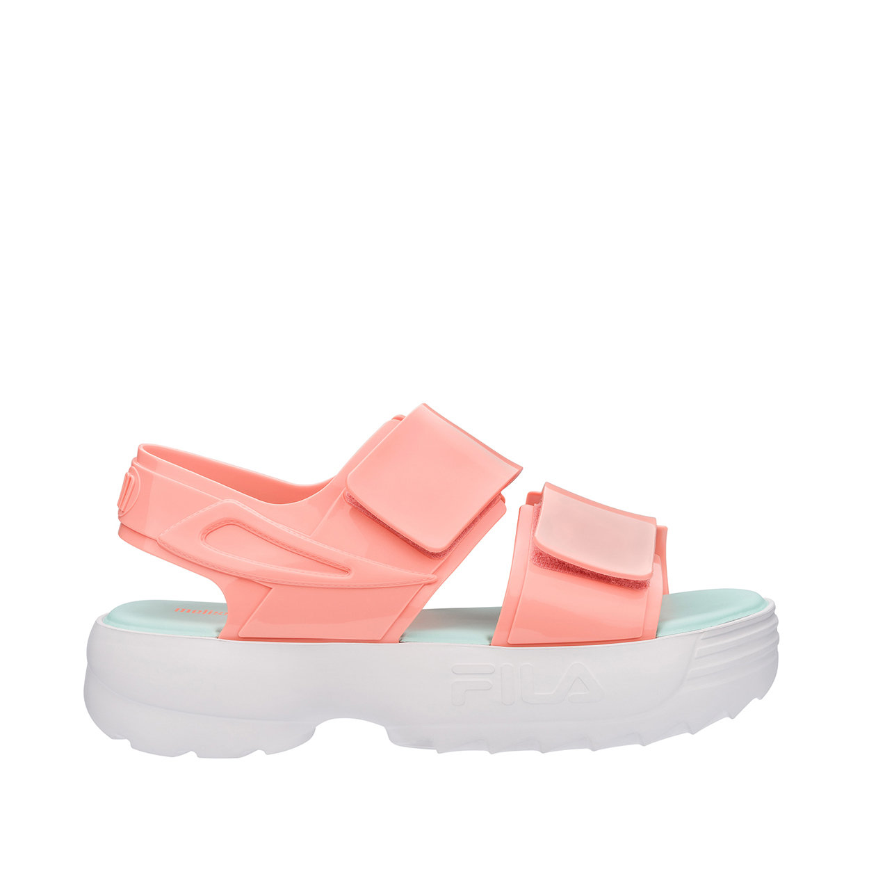 sandali fila rosa