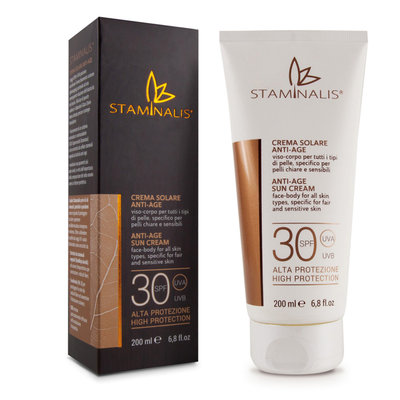 Protezione solare Crema Solare Anti-Age Spf 30 Viso e Corpo