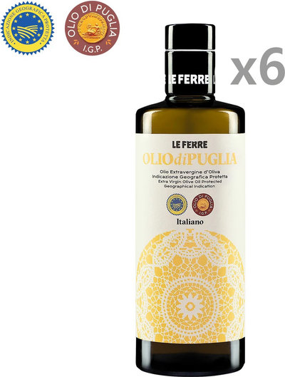 Olio EVO 6 bottiglie - Olio di Puglia IGP 50 cl