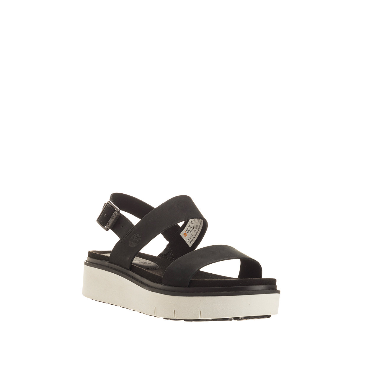 Sandale avec boucle réglable et talon compensé noir - TIMBERLAND - Acheter  sur Ventis.