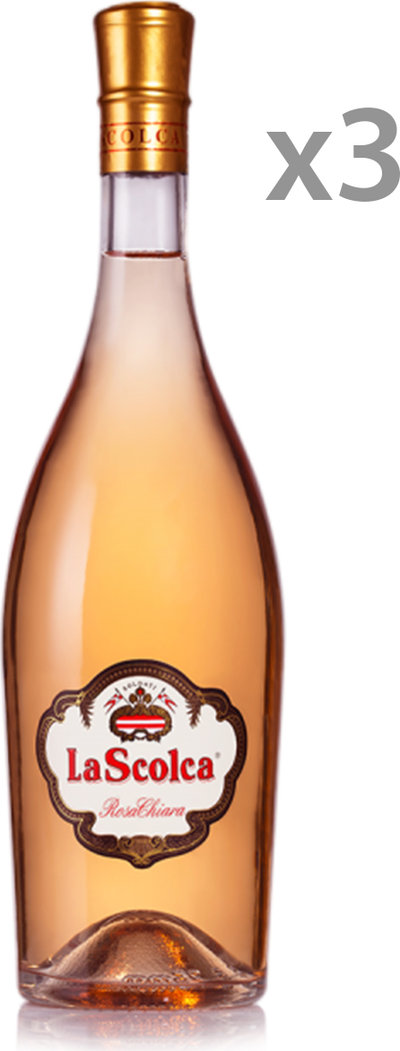 Vini rosé 3 bottiglie - "Rosachiara" Secco 2021