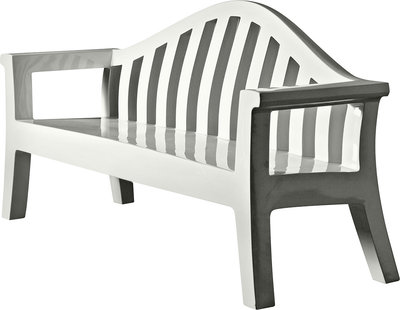 Pouf e Panche Panca GIULIETTA, colore bianco